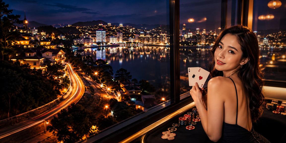Người dùng tại Đà Lạt chơi game bài và thưởng thức cà phê trong không khí thư giãn