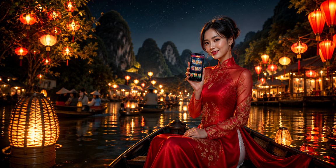 Phụ nữ mặc áo dài tại Hội An nhận thưởng VIP trên nền tảng 665