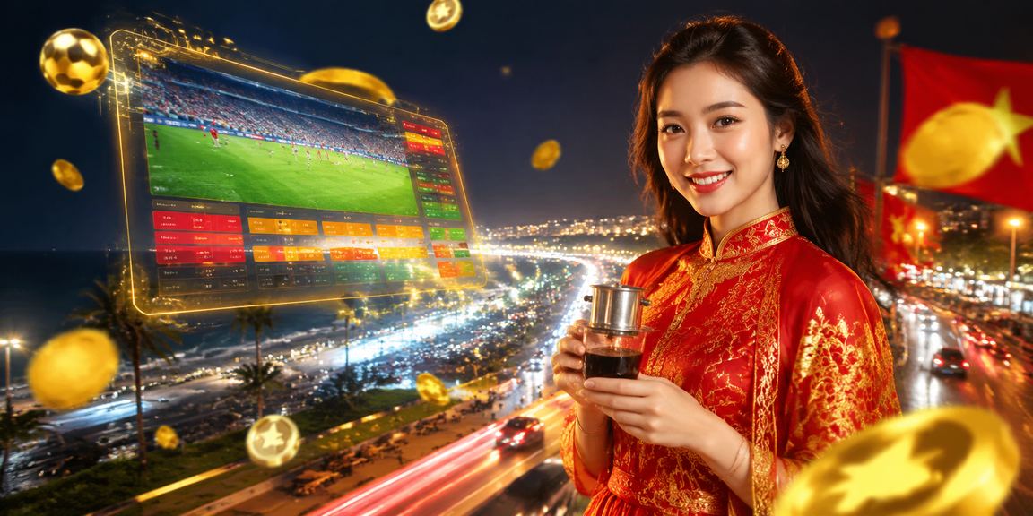 Người dùng tại Phan Thiết thưởng thức cà phê và tham gia cá cược trực tuyến